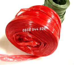 Cuộn dây nilon màu đỏ