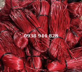 Dây nilon kẽm khô, bó màu đỏ