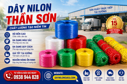 Bán sỉ dây nilon ( cuộn, bó ) buộc hàng tại Cần Thơ