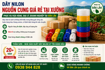 Bán sỉ dây nilon ( cuộn, bó ) buộc hàng tại Đắk Lắk