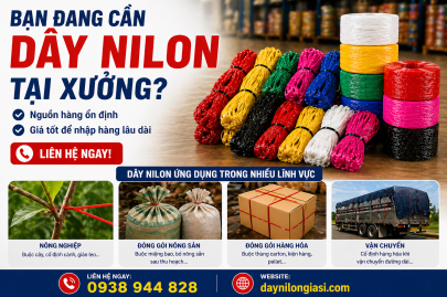Bán sỉ dây nilon giá tốt tại xưởng