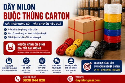 Bán sỉ dây nilon buộc thùng carton