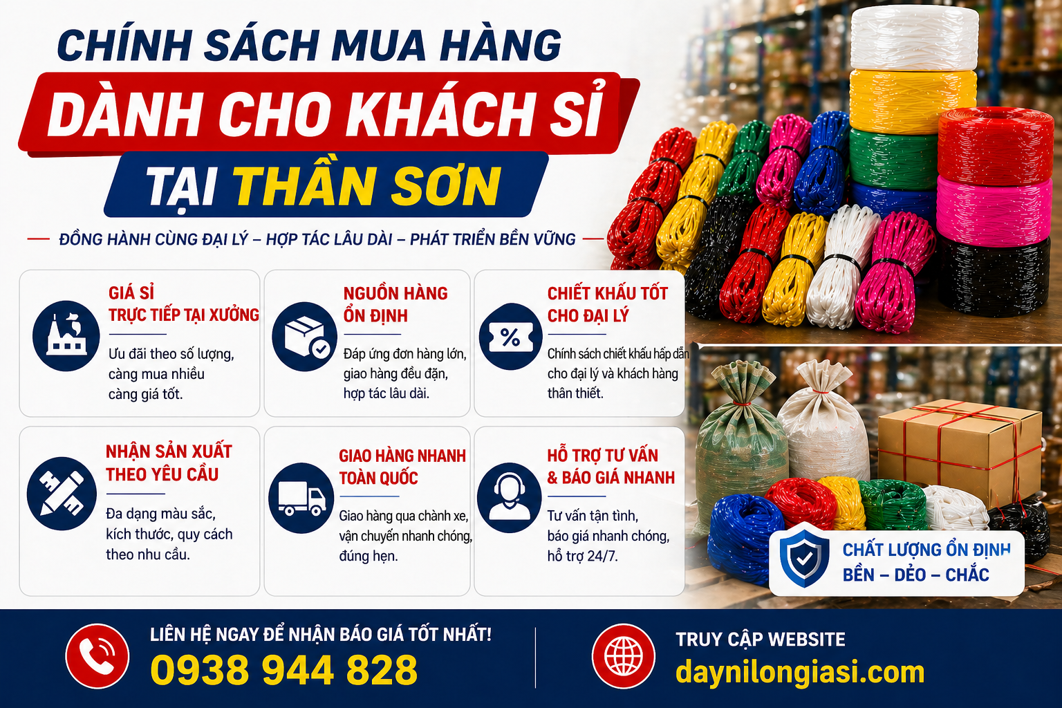 Dây Nilon Thần Sơn